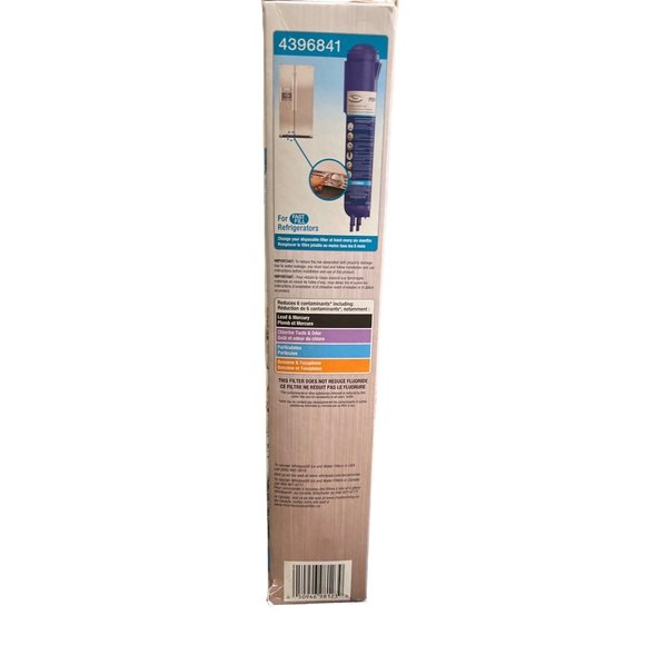 Whirlpool 4396841 PUR Fast Fill Refrigerator Ice & Water Filter Fast Fill - Picture 4 of 5